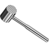 Meat Masher Tool Cube Steak Maker Meat Beater Hammer Pork Metal Hammer Meat Stainless Steel Bbq Meat Hammer