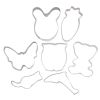 7 Pcs Cat Cookie Cutters Butterfly DIY Biscuit Mold Rabbit Sugarcraft Cake Cookies Cupcake Decorating Tool