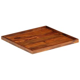 Serving Tray Solid Sheesham Wood 19.7"x19.7"