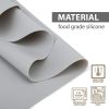 Extra Large Silicone Baking Mat Long Pastry Mats for Rolling Kneading Dough Fondant Pie Crust Pizza Cookie Placemats Cooking Sheet Liner with Non Slip