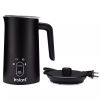 4-in-1 Milk Frother + Steamer - Black