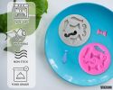 2Pcs Silicone Baking Molds Cute Bow Tie Candy Mold Cake Pop Molds Silicone Cookie Mold Beard Ties Mold Cake Mold Bow Tie Cake Mini Cake Mold Silicone