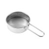 1pc, Powdered Sugar Sieve, Cocoa Powder, Matcha Powder, Flour Sifter, Hand-held Shaking Tea Sieve, Stainless Steel Baking Sieve