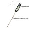 1pc; -58F¬∞~572F¬∞; 304 Food Grade Stainless Steel; Probe Type Electronic Thermometer